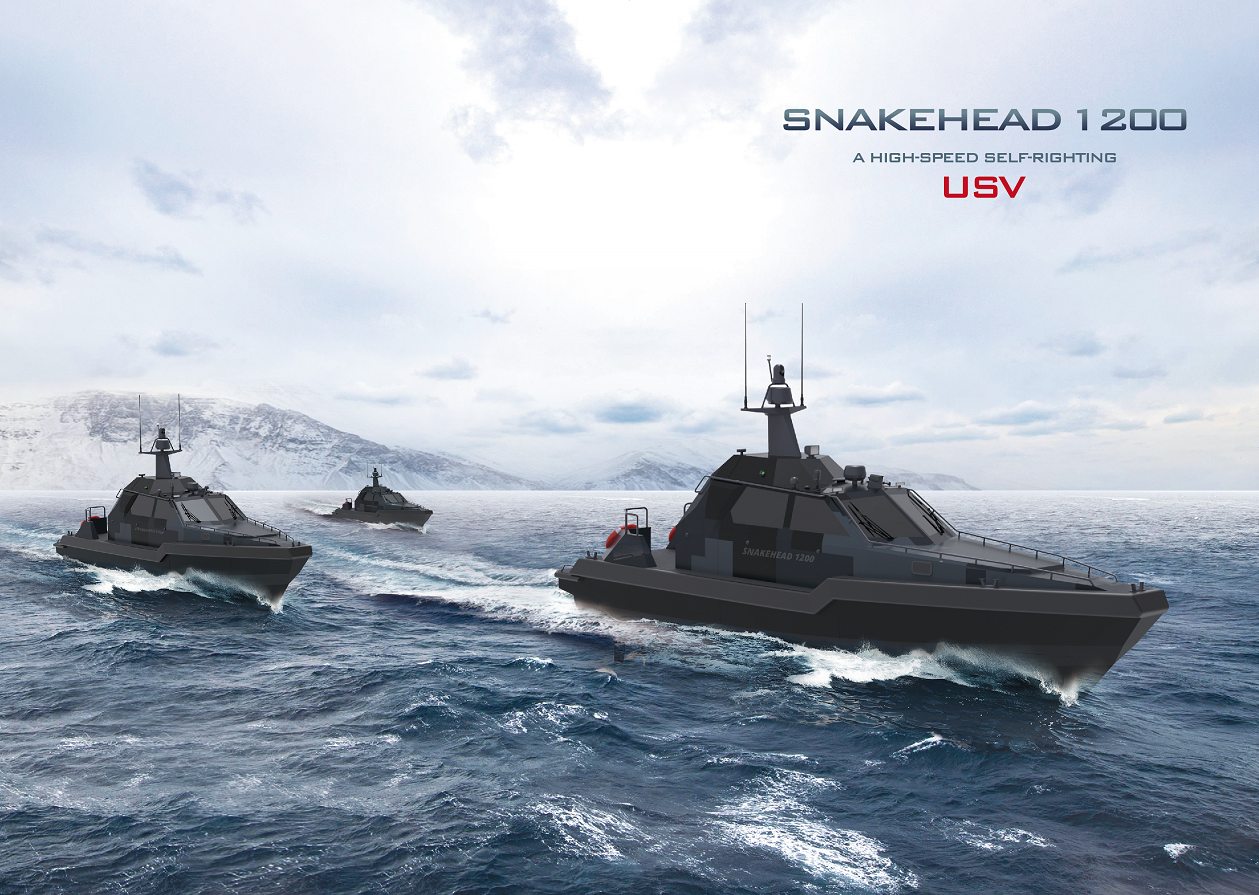 SnakeHead 1200 patrol boat for coastal security Dubai UAE